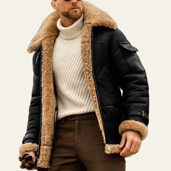The Calder Shearling Aviator Jacket