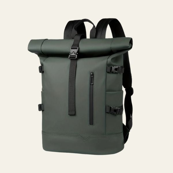 The Voss Waterproof Rolltop Backpack