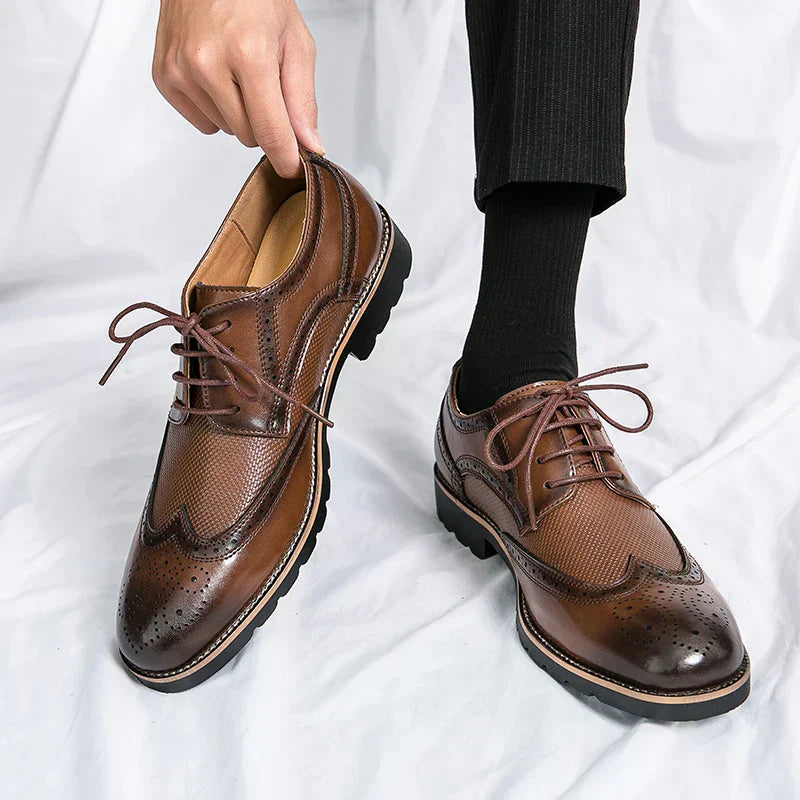 The Lucerne Leather Brogue
