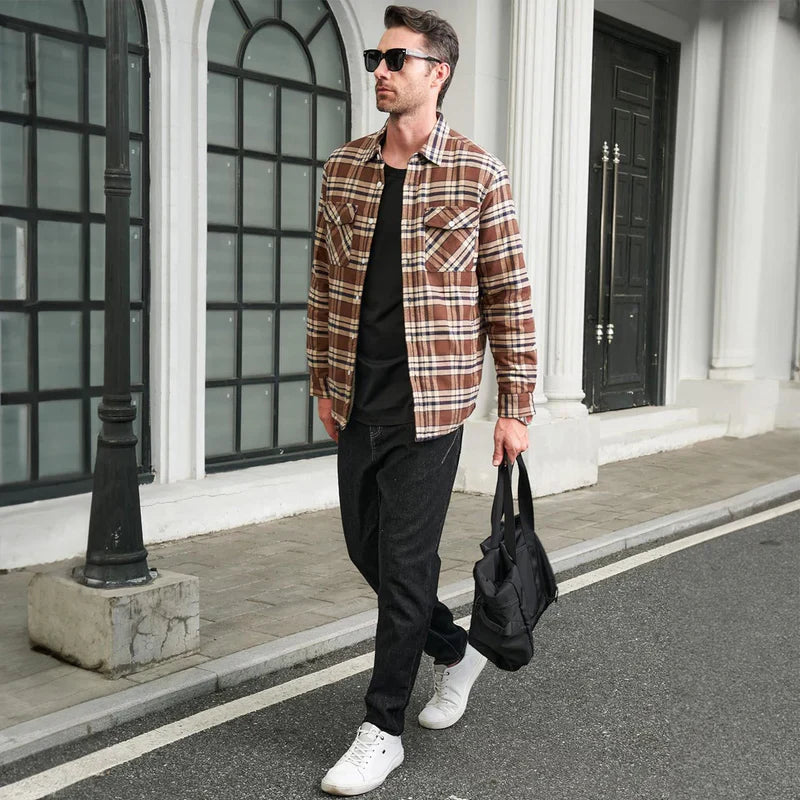 The Yukon Sherpa-Lined Flannel Jacket