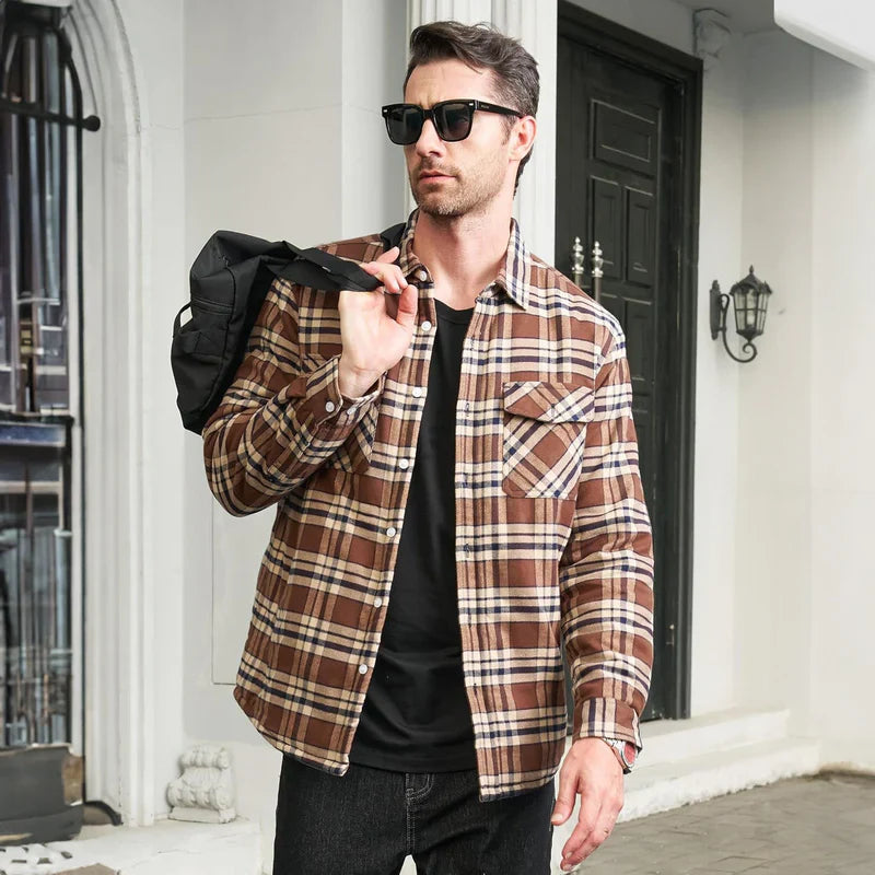 The Yukon Sherpa-Lined Flannel Jacket