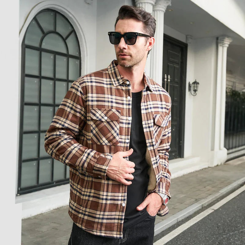The Yukon Sherpa-Lined Flannel Jacket